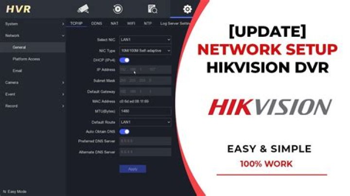 How do I update my Hikvision DVR software