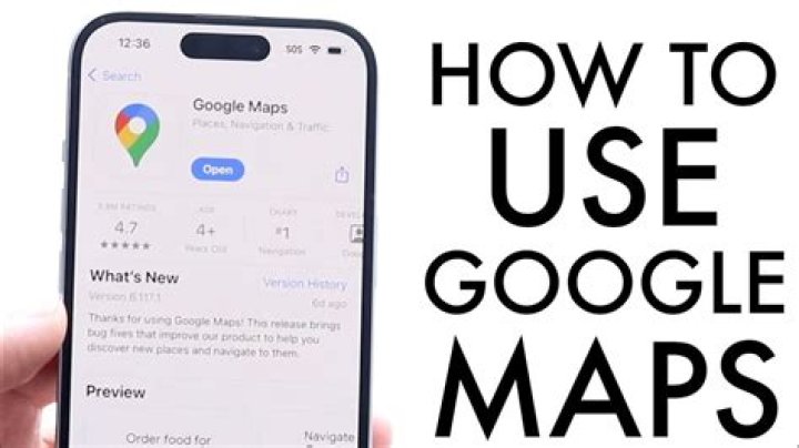 How do I use Google Maps on my iPhone?