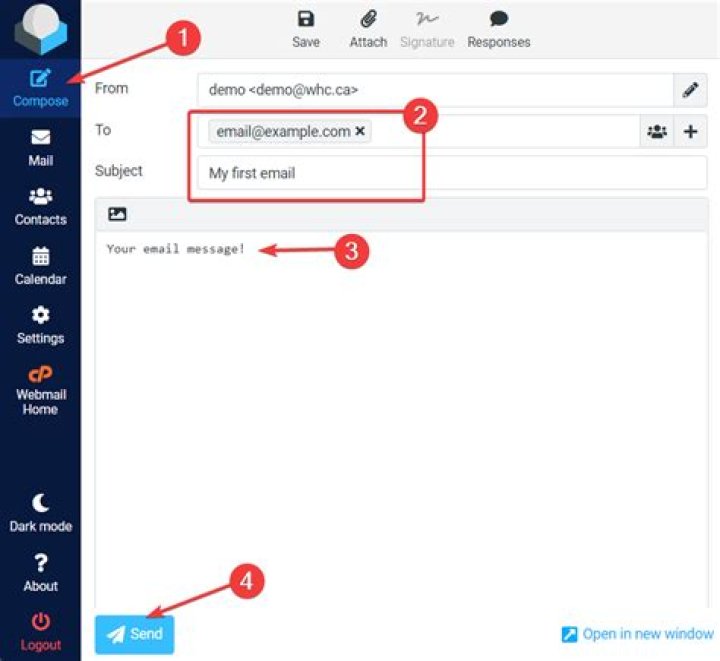 How do I view email headers in Webmail?