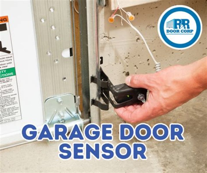 How do you align a garage door sensor?