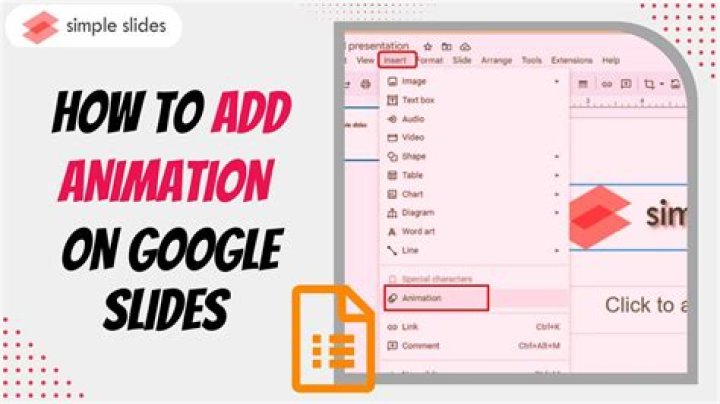 How do you animate a PowerPoint slideshow?