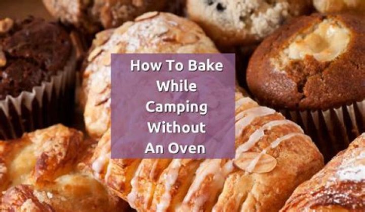 How do you bake while hiking?