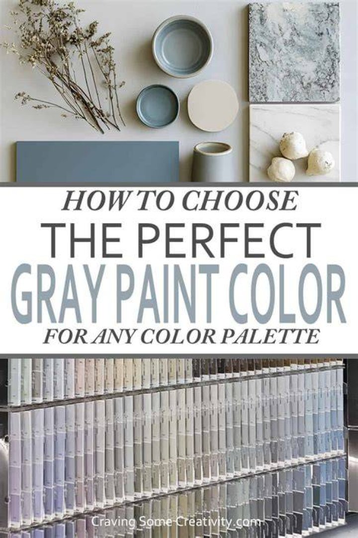How do you choose gray paint