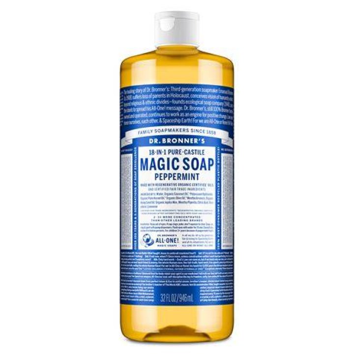 How do you clean with Dr Bronners