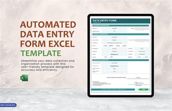 How do you create a data entry form in Access?