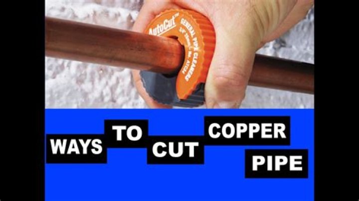 How do you cut a GI pipe