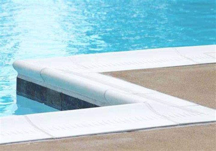 How do you fix loose coping around a pool?