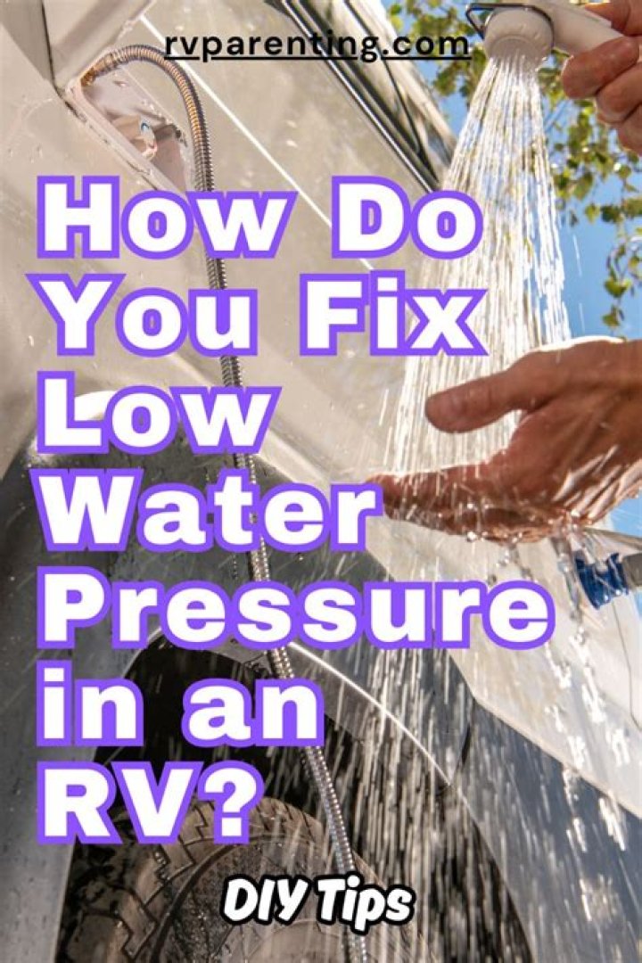 How do you fix low water?