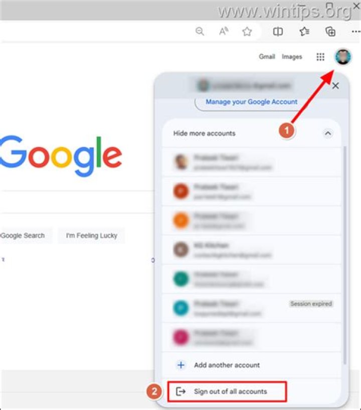How do you handle logout on Android?