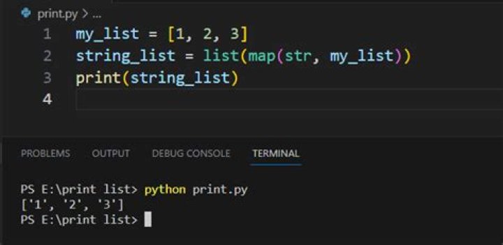 How do you list in Python