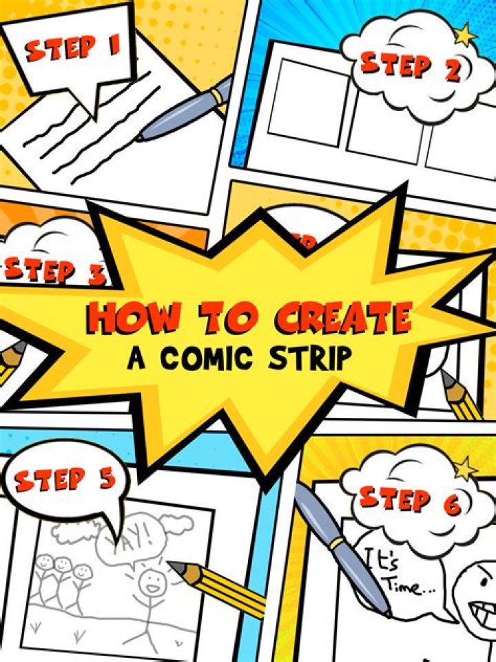 How do you make a comic strip on the computer?