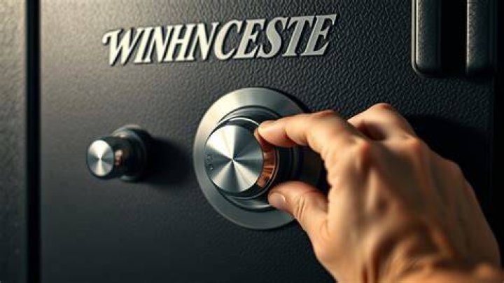 How do you open a Winchester safe?