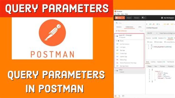 How do you pass query string parameters in Postman?