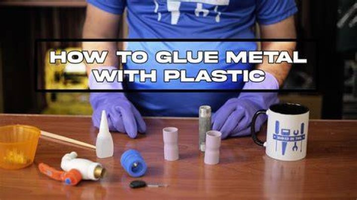 How do you remove glue without damaging plastic?