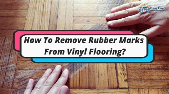 How do you remove scuff marks from Pergo floors?