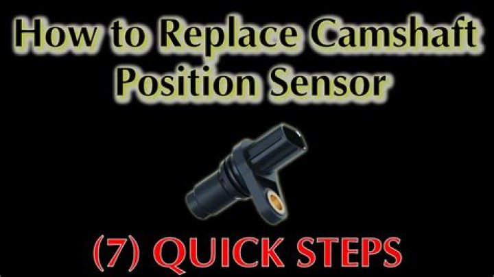 How do you replace a camshaft sensor