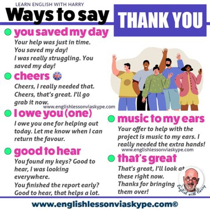 How do you say thank you for solving a problem?