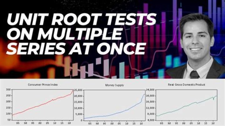 How do you test for unit roots?