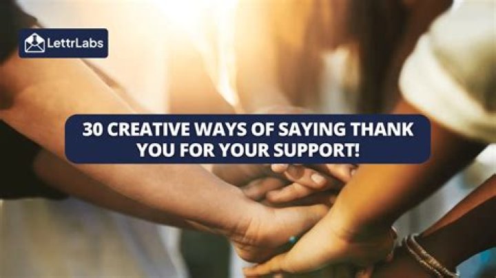 How do you thank for sharing?