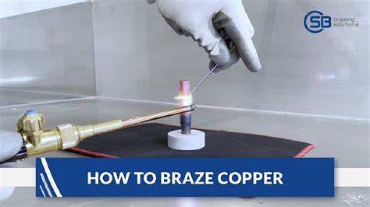 How do you use a brazing torch?