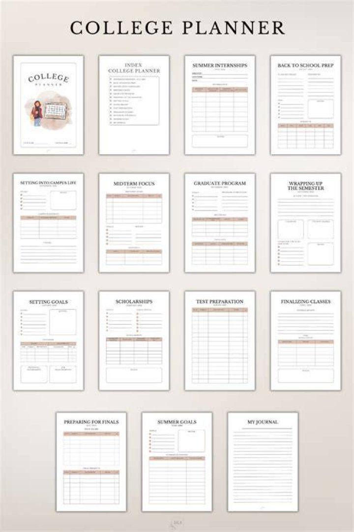 How do you use a college planner?