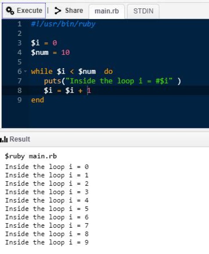 How do you write if else in Ruby