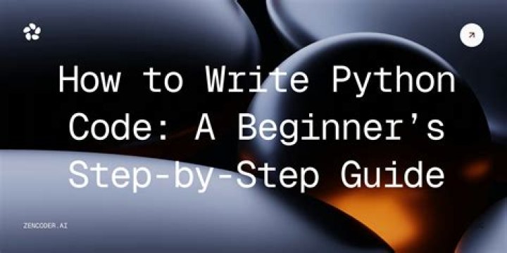How do you write Python code?