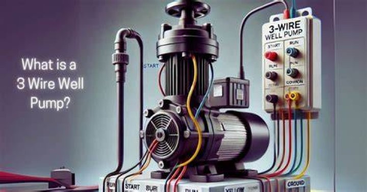 How does a 3 wire well pump work