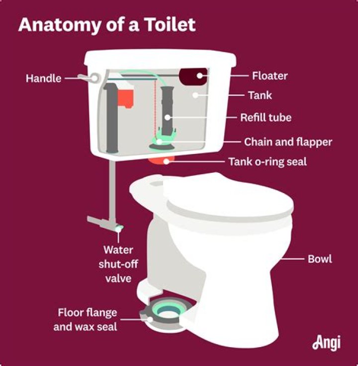 How does a toilet system work