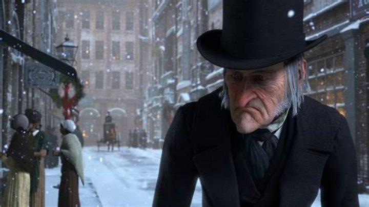 How does Dickens present Scrooge as cold hearted