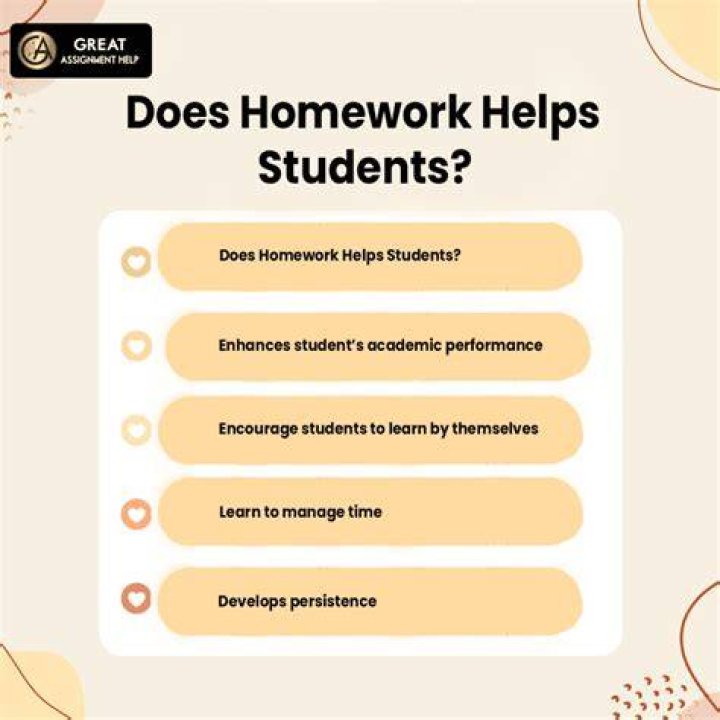 How does homework help the students to learn?