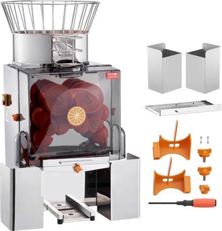 How does orange juice machine work?