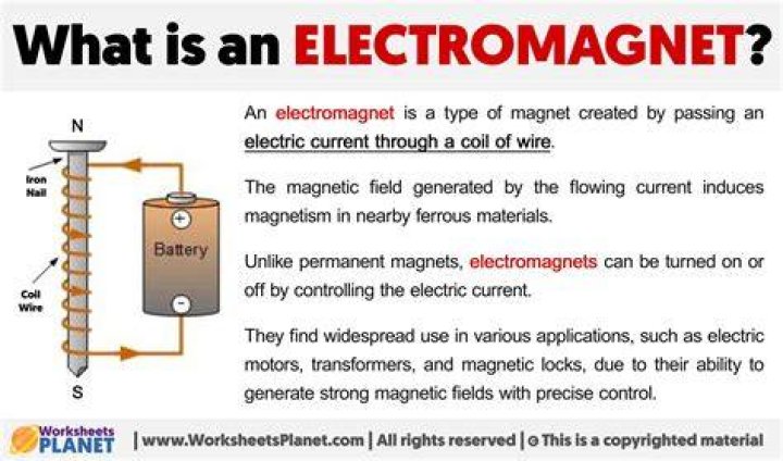How does the electro magnet work?