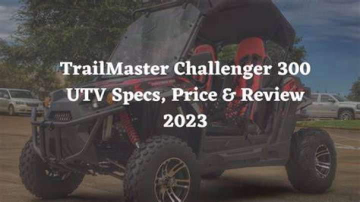 How fast does a TrailMaster Challenger 300 go?