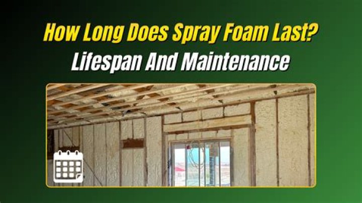 How long does it take to spray foam