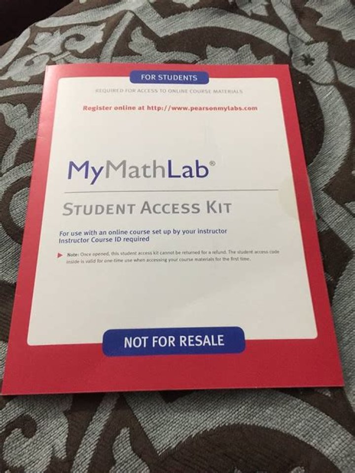 How long is MyMathLab access good for?