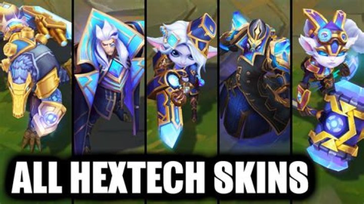 How much are Hextech skins worth?