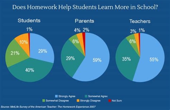 How much homework do German students get?