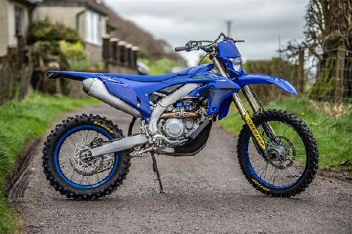 How much HP does a WR450F have?