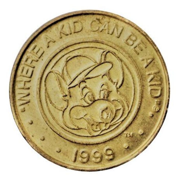 How much is a Chuck E Cheese token worth?