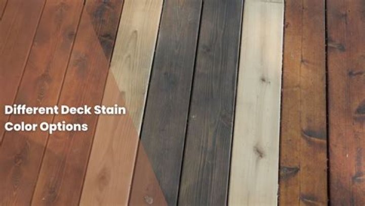 How much is stain for a deck