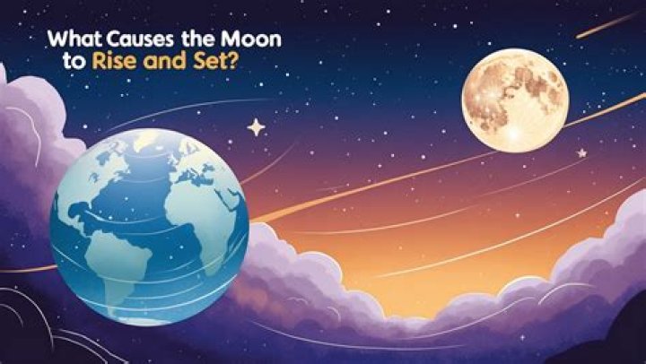 How often does the moonrise and set
