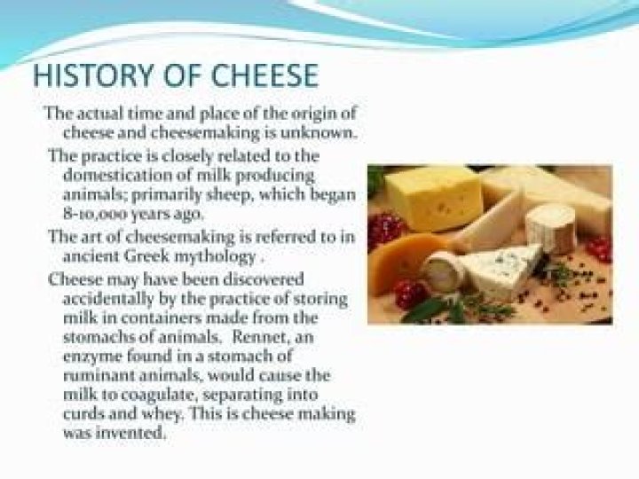 How was cheese first discovered?