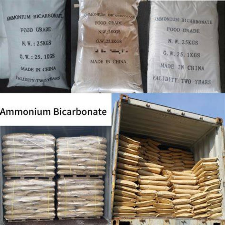 Is ammonium bicarbonate safe for baking?