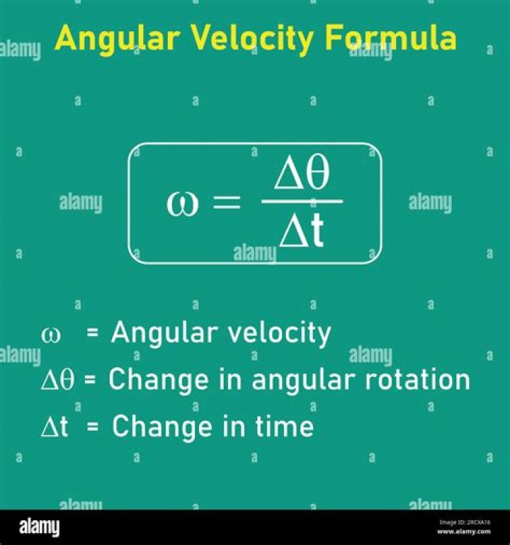 Is angular velocity the same as angular speed?