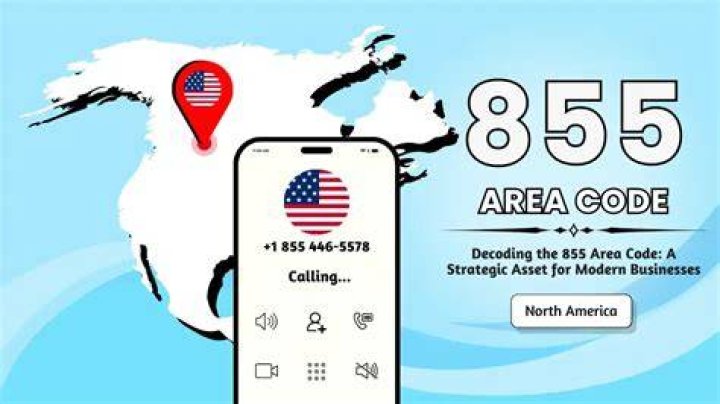 Is area code 855 a spam number?