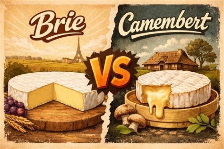 Is Brie and Camembert the same?