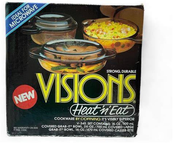 Is Corning Visions cookware safe