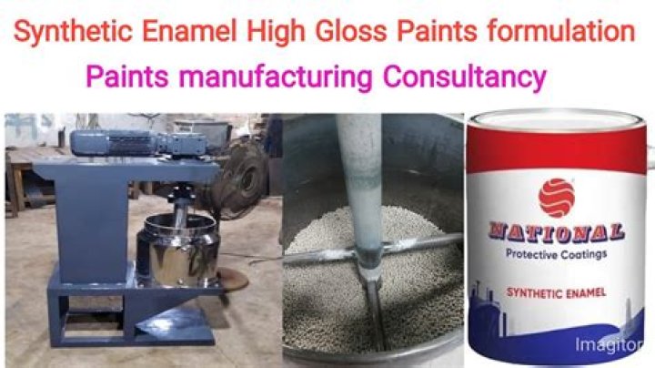 Is flat enamel paint shiny?