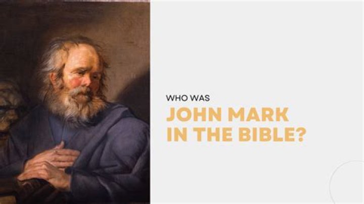 Is Mark and John Mark the same person